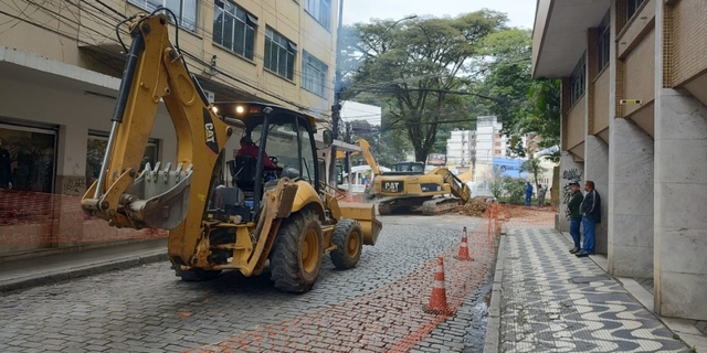 Obras Em Friburgo Ap S Libera O Da Avenida Comte Bittencourt